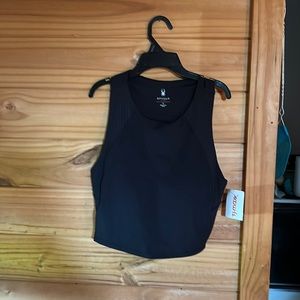 Spyder Sports bra (slightly padded) size medium - black - new with tags